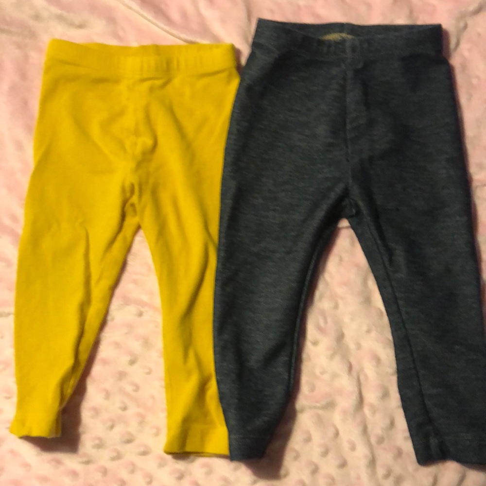 Old Navy toddler leggings, 18-24 m